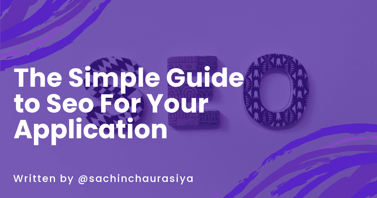 The Simple Guide to Seo For Your Application