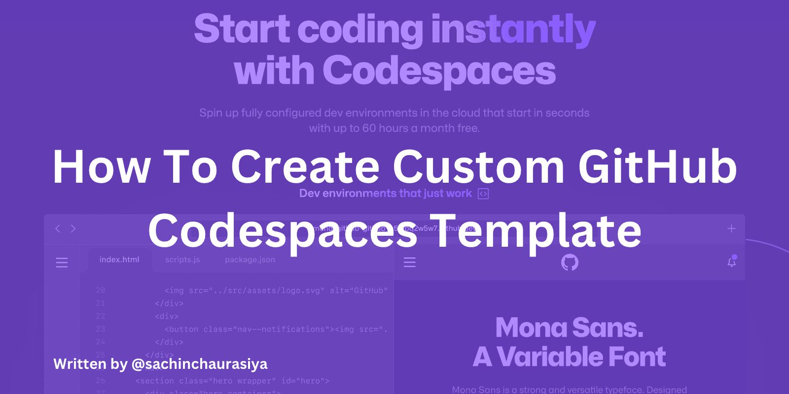 How To Create Custom GitHub Codespaces Template