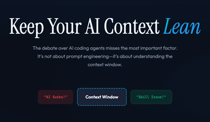 The #1 Skill Most Developers Miss When Using AI Coding Agents